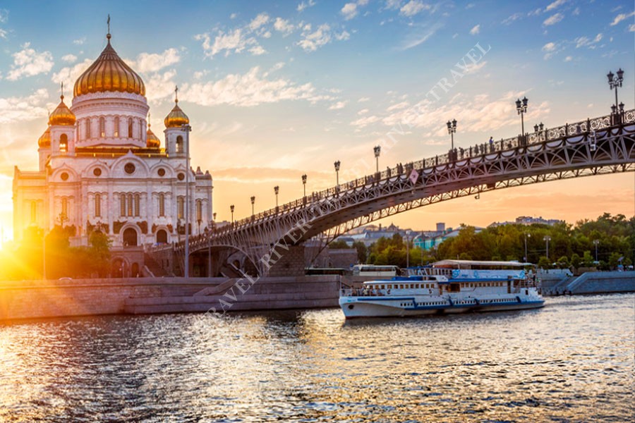 Центральный маршрут с аудиогидом : Весь центр и Кремль от причала Патриарший за 1 час